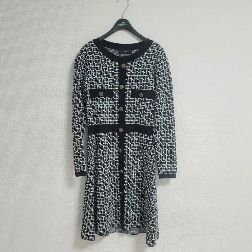 [BUNJANG] Satin Knit Dress 55 / 샤틴 니트 원피스 55