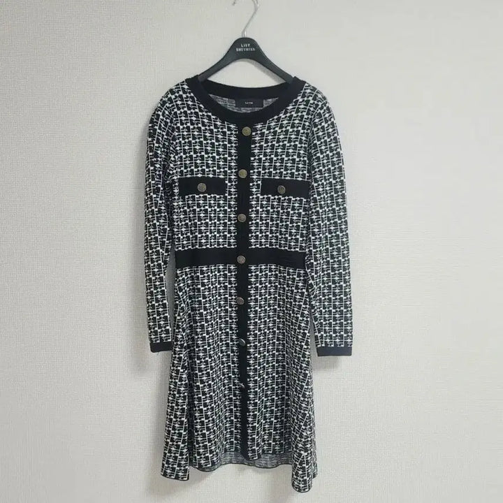 [BUNJANG] Satin Knit Dress 55 / 샤틴 니트 원피스 55