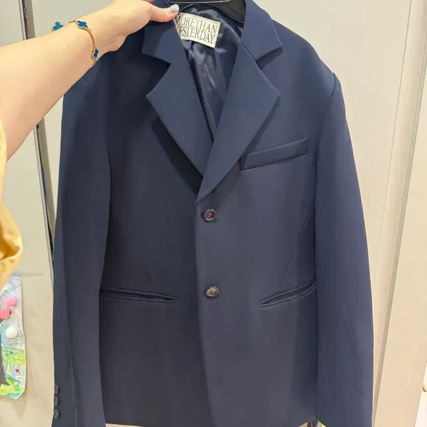 [BUNJANG] More Than Yesterday Navy Jacket / 모어댄예스터데이 자켓