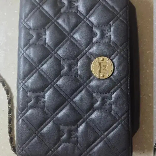 [BUNJANG] Metrocity Quilted Chain Crossbody Bag / 정품 메트로시티 퀼팅 체인크로스백