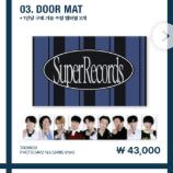 [BUNJANG] Super Junior Exhibition Door Mat / 슈퍼주니어 전시회 도어매트