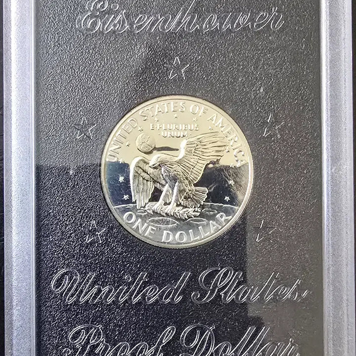 [BUNJANG] United States 1972 S Silver Proof Eisenhower Silver Dollar / 미합중국 1972년 S  은(Ag) 프루프 아이젠하워   "은화"