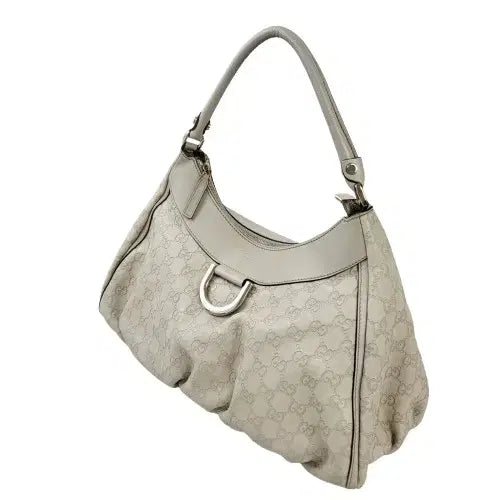 [SOLD OUT] 정품 구찌 시마 레더 D링 호보 숄더백 라지