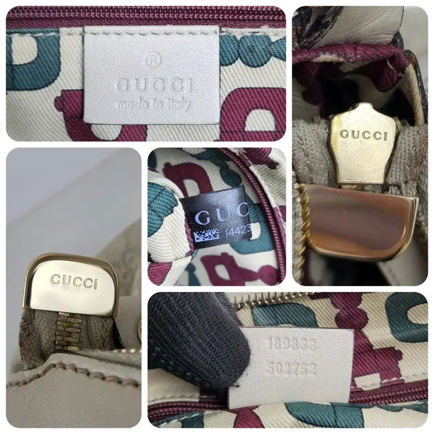 [SOLD OUT] 정품 구찌 시마 레더 D링 호보 숄더백 라지