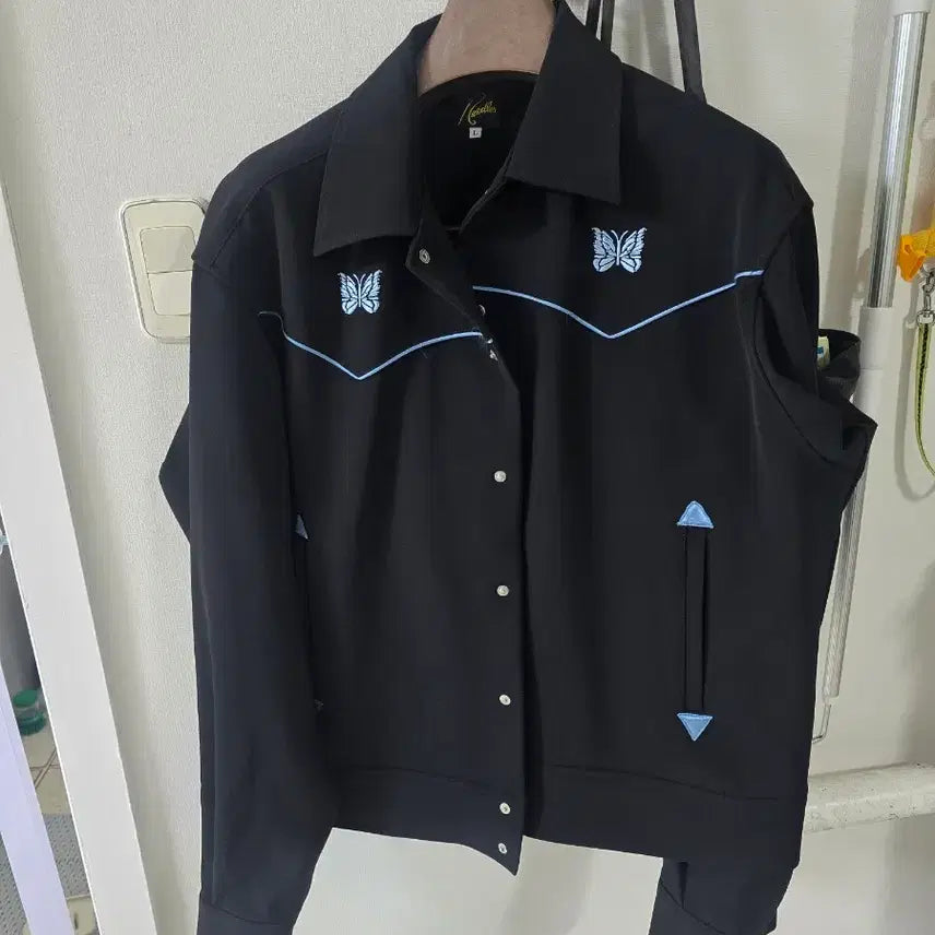 [BUNJANG] Needles Black Butterfly Jacket / Needles 니들스 나비 자켓 블랙