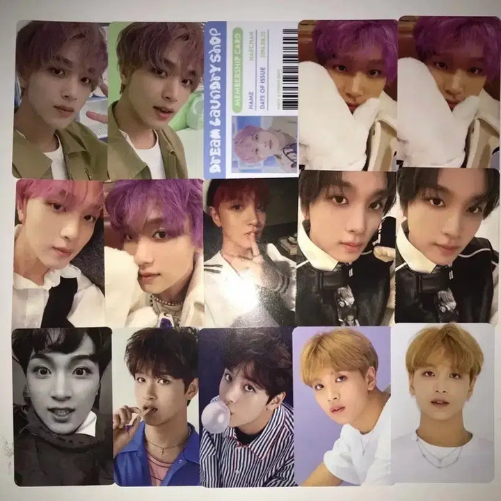 엔시티127 드림 해찬 싸폴+포카30장 싸인 폴라로이드 멜론 이벤트 당첨