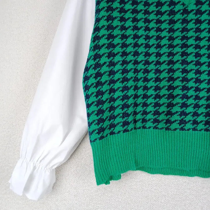 [BUNJANG] LE PITTA Houndstooth Knit (Size 85) / LE PITTA 여성 하운드투스 니트 (85)