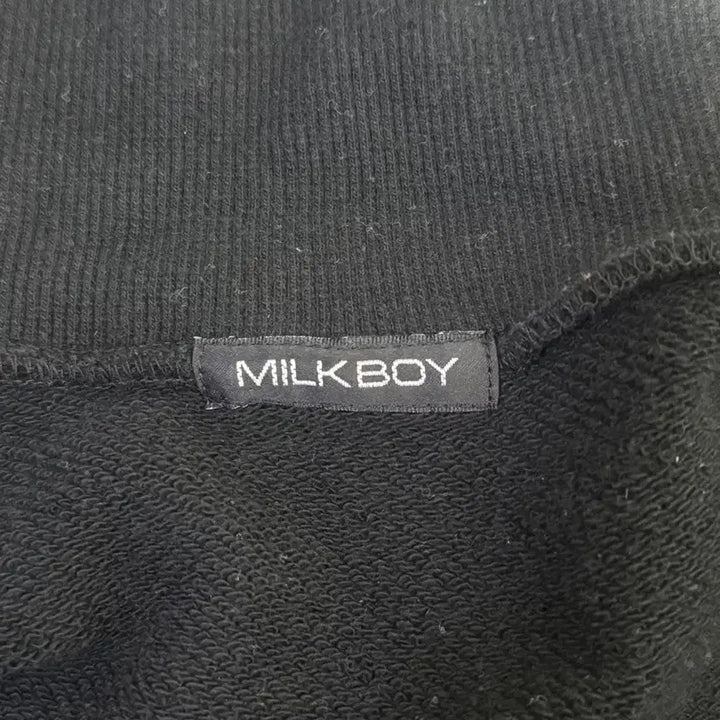 [BUNJANG] Milk Boy News Paper Sweat Zip-up Jacket / Milk boy 뉴스페이퍼 스웻 집업 자켓