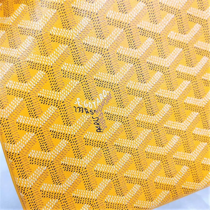 [BUNJANG] Goyard Special Yellow Sena Clutch MM / 고야드 스페셜 옐로우 세나 클러치 MM