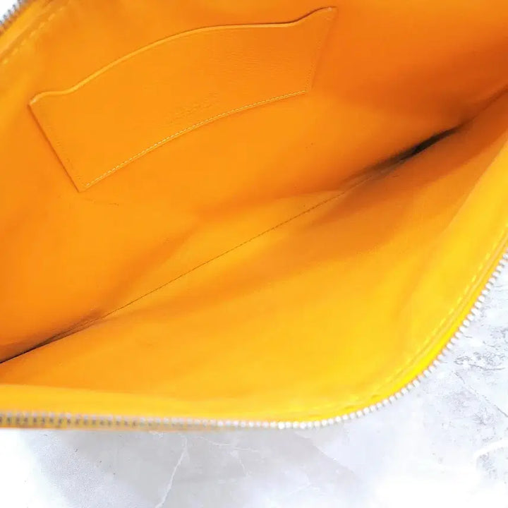 [BUNJANG] Goyard Special Yellow Sena Clutch MM / 고야드 스페셜 옐로우 세나 클러치 MM