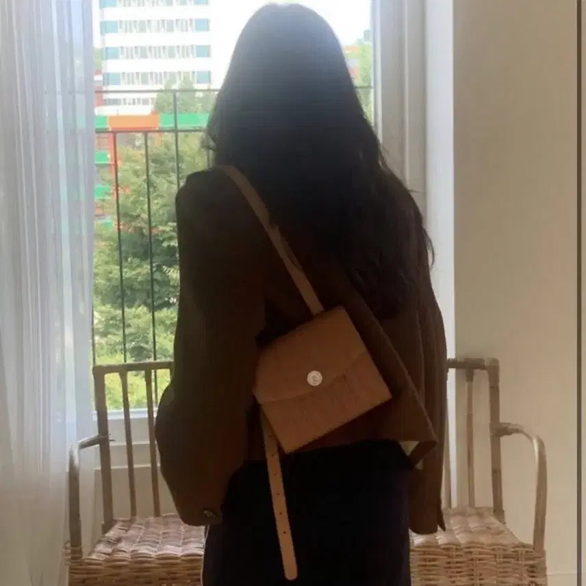 [BUNJANG] Minimute Flap Bag Caviar Camel / 실사0/ 미닛뮤트 플랩백 캐비어 카멜(상태 최상)