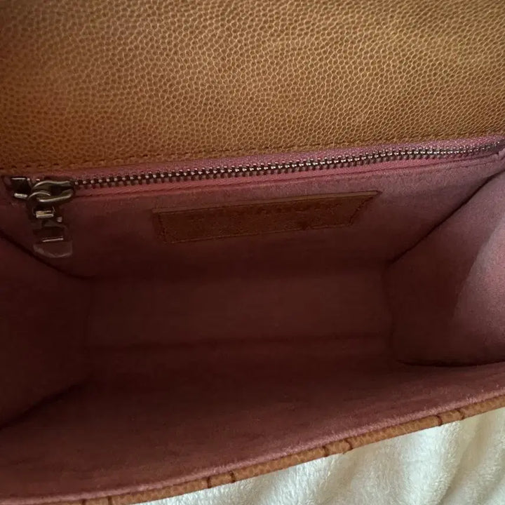 [BUNJANG] Minimute Flap Bag Caviar Camel / 실사0/ 미닛뮤트 플랩백 캐비어 카멜(상태 최상)