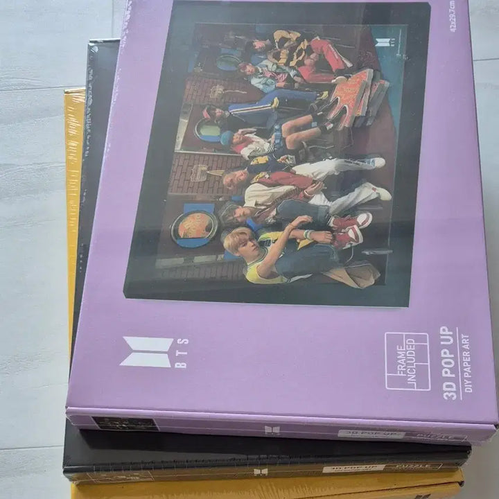 [BUNJANG] BTS 3D DIY Paper Art / 방탄소년단 3D 팝업 DIY 페이퍼 아트