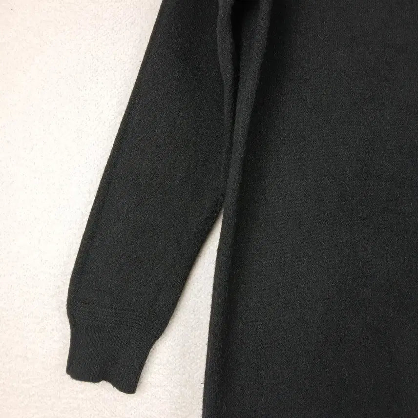 [BUNJANG] Black Knit Long Dress (F) / 여성 블랙 니트 롱 원피스(F)