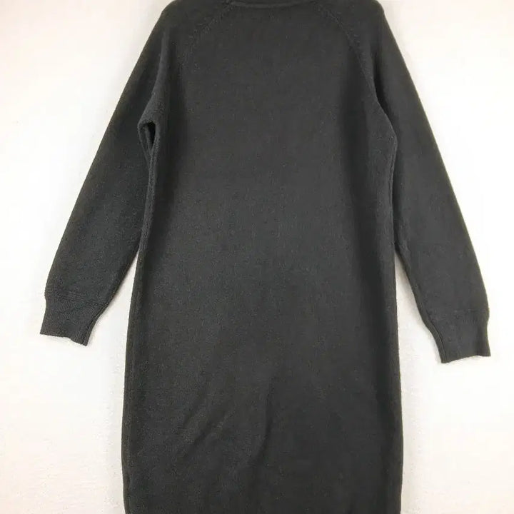 [BUNJANG] Black Knit Long Dress (F) / 여성 블랙 니트 롱 원피스(F)