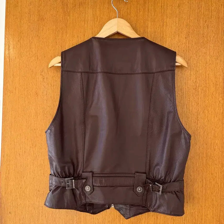 [BUNJANG] Leather Vest / 여성 가죽베스트