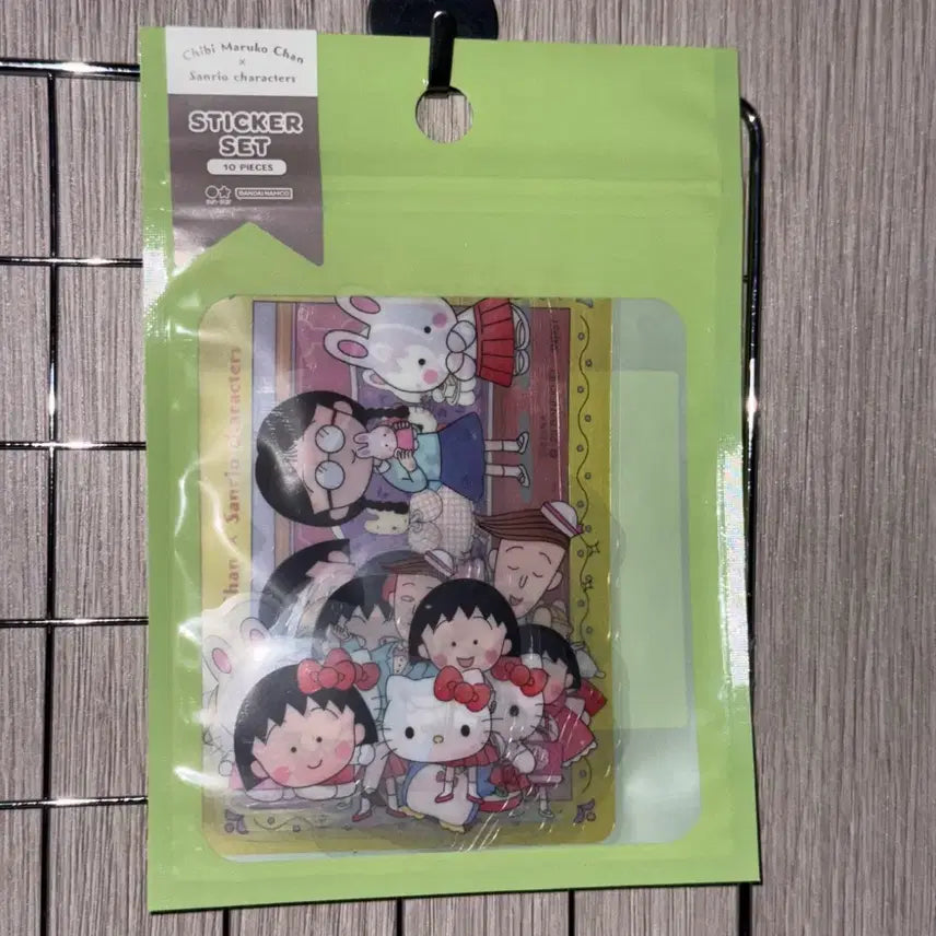 [BUNJANG] Chibi Maruko Chan Sanrio Sticker Set / 치비마루코짱 산리오 스티커세트