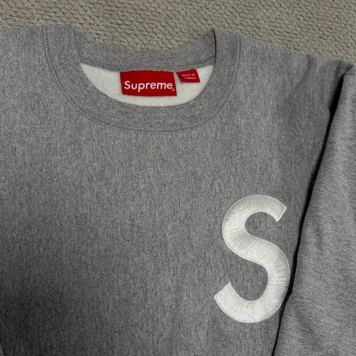 [BUNJANG] Supreme S Logo Sweatshirt / [USED][M]슈프림 S로고 맨투맨