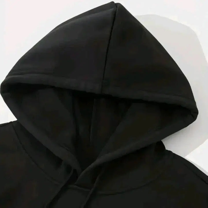 [BUNJANG] NY Black Hoodie Training Set (105) / 새상품 NY 블랙 후드 트레이닝 세트105