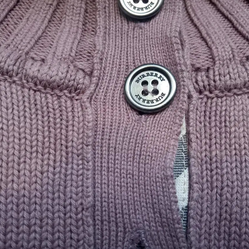 [BUNJANG] Burberry Women's Turtleneck Sweater / 정품 버버리 여성 목폴라 니트티셔츠 M 상태우수