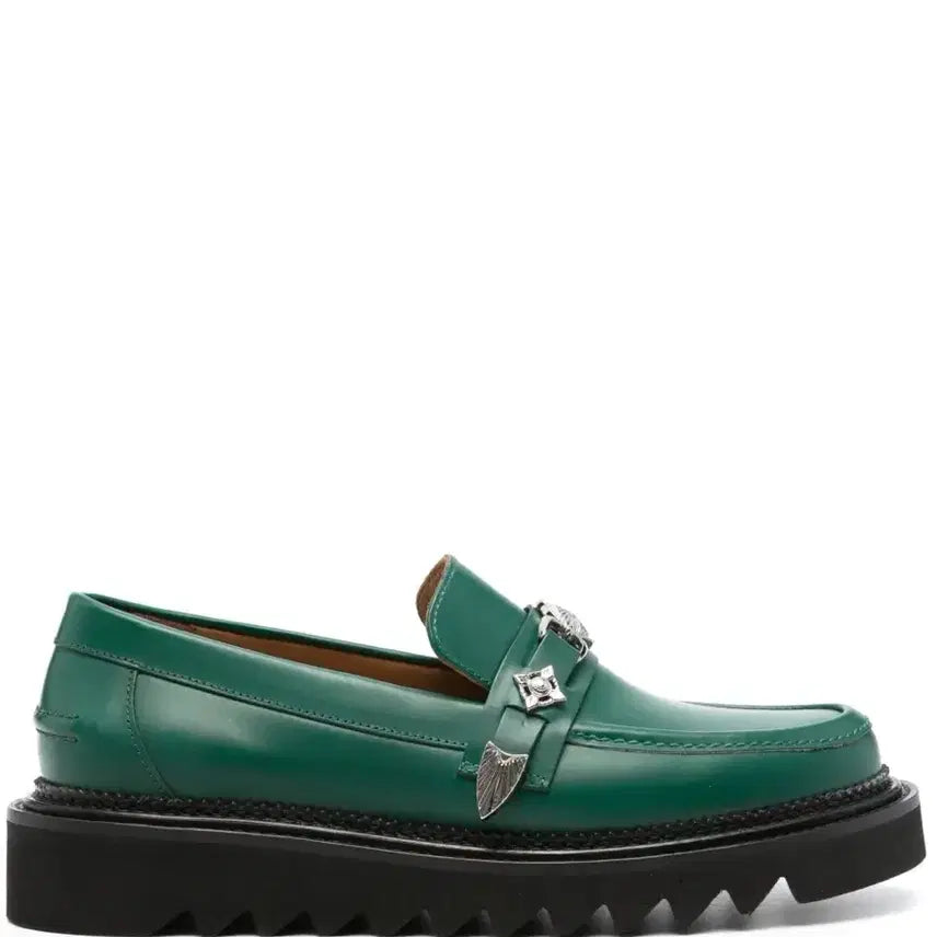 [BUNJANG] TOGA VIRILIS AJ1253 Chunky Loafer Dark Green / 토가 비릴리스 AJ1253 청키 로퍼 다크그린 41사이즈