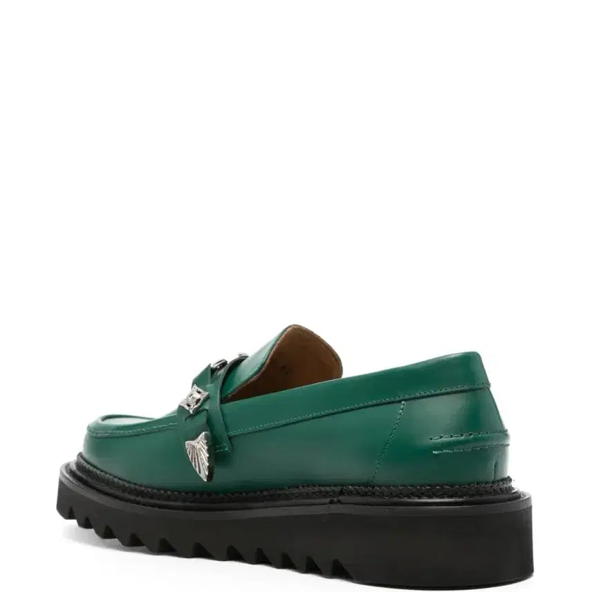 [BUNJANG] TOGA VIRILIS AJ1253 Chunky Loafer Dark Green / 토가 비릴리스 AJ1253 청키 로퍼 다크그린 41사이즈