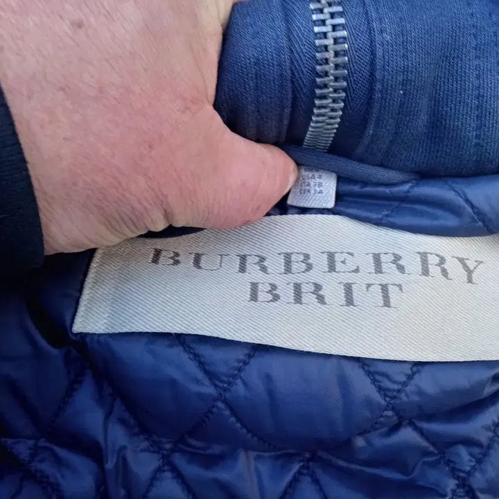 [BUNJANG] Burberry Women's Quilted Cotton Duffle Half Coat UK6 / 정품 버버리 여성 누빔안감 코튼 더플 하프코트 UK6 상태양호