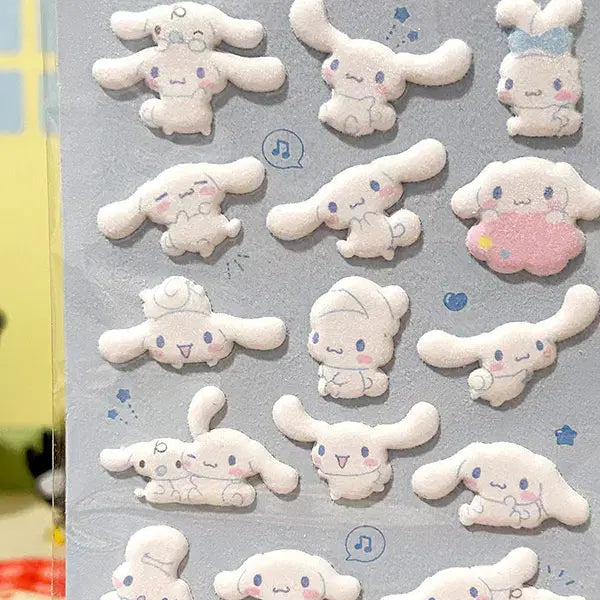 [BUNJANG] Sanrio Milky Mellow Sticker / [산리오] 폭신폭신 밀키 멜로우 스티커 (1매) 다꾸