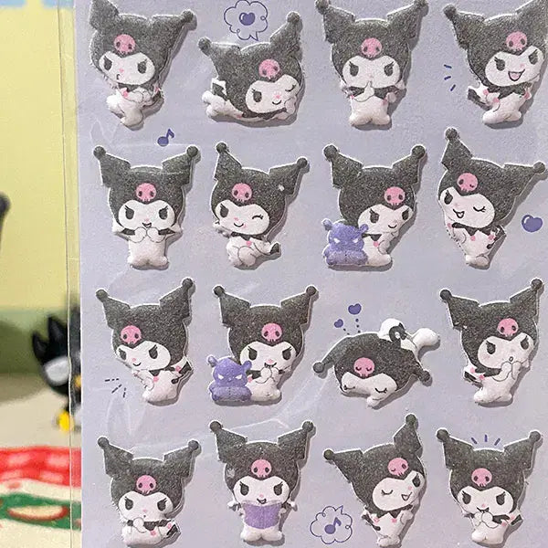 [BUNJANG] Sanrio Milky Mellow Sticker / [산리오] 폭신폭신 밀키 멜로우 스티커 (1매) 다꾸