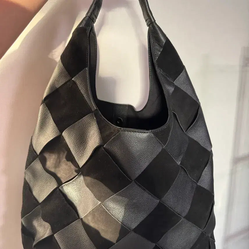 [SOLD OUT] & Other Stories 브레이디드 가죽 토트백