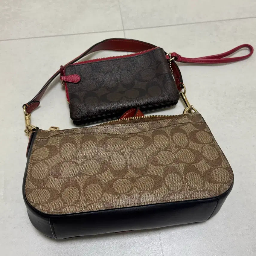 [BUNJANG] Coach Bag and Wallet Set / 코치 가방 + 지갑 세트