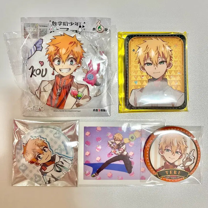 [SOLD OUT] 지박소년 하나코군 미나모토 코우/테루 굿즈 일괄