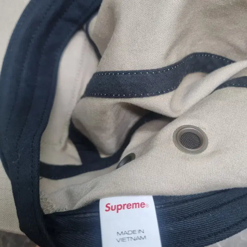 [BUNJANG] Supreme Military Camp Cap Tan 25SS / 슈프림 밀리터리 캠프캡 탄색 25SS