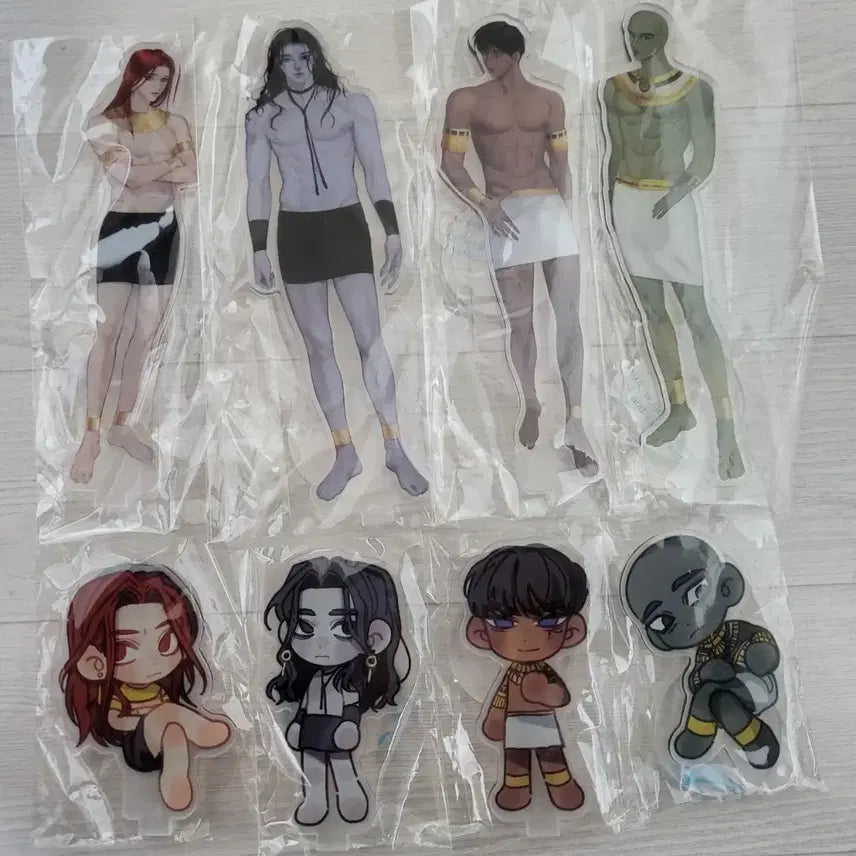 [BUNJANG] ENNEAD Acrylic Stand Set / 엔네아드 비공굿 아크릴 스탠드 8종 세트