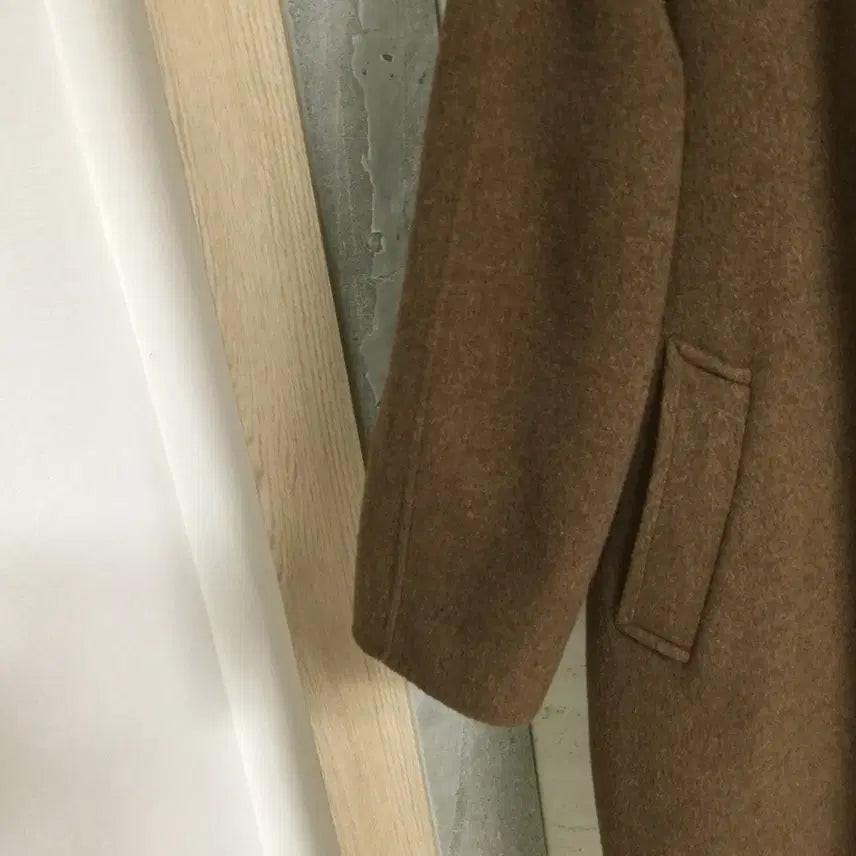 [BUNJANG] Studio Tomboy Oversized Wool Long Coat / 스튜디오 톰보이  오버핏 울 롱 코트 free