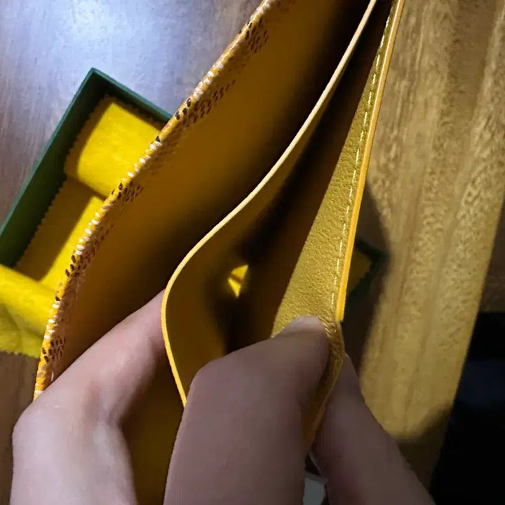 [BUNJANG] Goyard Wallet / 고야드 중지갑 여권사이즈동일(리미티드 파리에서 직접구매)