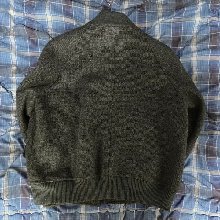 [BUNJANG] Afterpray A-1 Blouson Charcoal L / 애프터프레이 A-1 울 블루종 차콜 L 판매합니다.