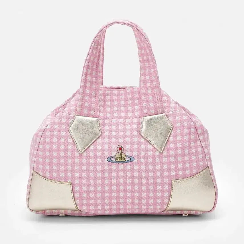 [SOLD OUT] 비비안웨스트우드 아카이브 핑크 체크 야스민백