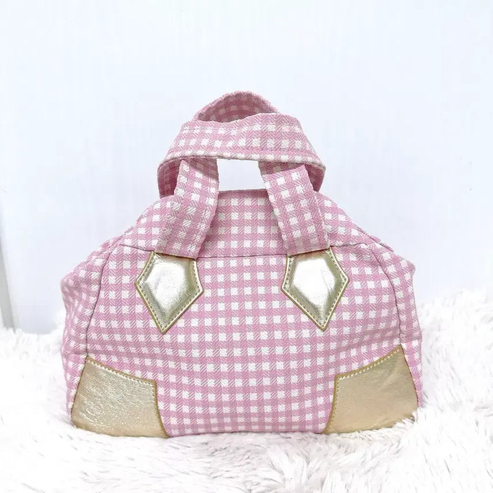 [SOLD OUT] 비비안웨스트우드 아카이브 핑크 체크 야스민백