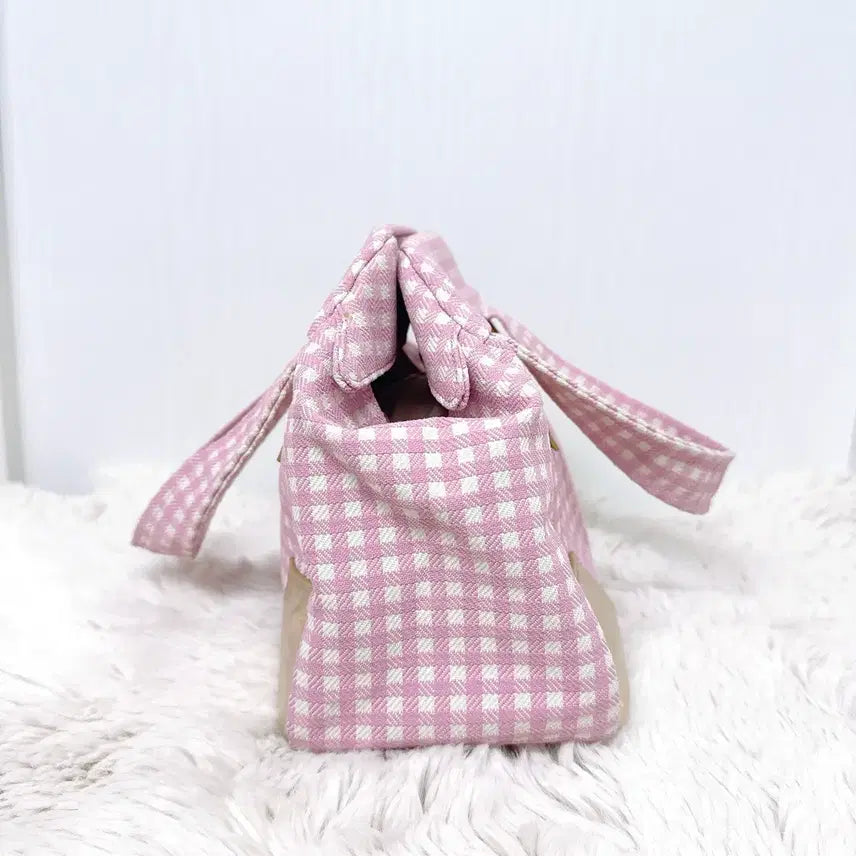 [SOLD OUT] 비비안웨스트우드 아카이브 핑크 체크 야스민백