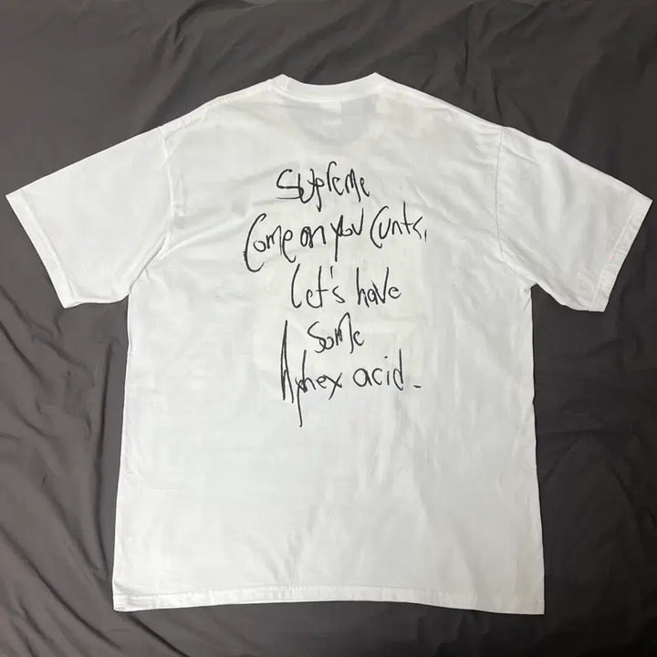 [BUNJANG] Supreme Aphex Twin Windowlicker T-Shirt White XL / 슈프림 에이펙스 트윈 윈도우리커 티셔츠 화이트 XL