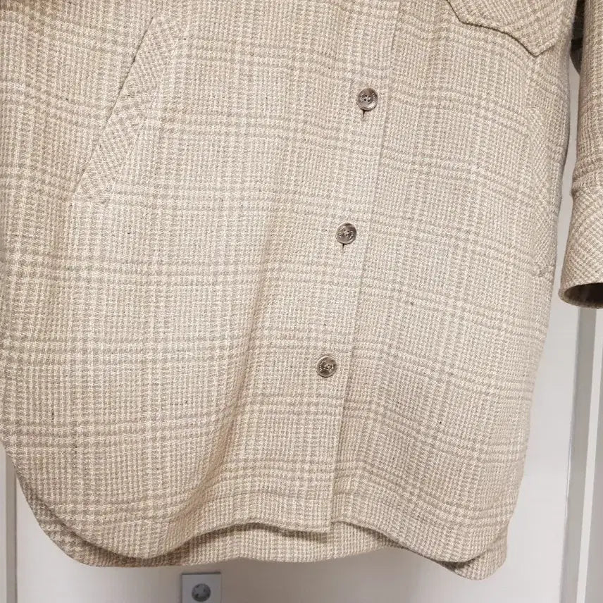 [BUNJANG] Thursday Island Oversized Checkered Outerwear / 썰스데이아일랜드 오버핏 체크아우터