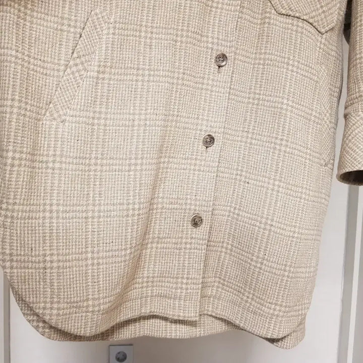 [BUNJANG] Thursday Island Oversized Checkered Outerwear / 썰스데이아일랜드 오버핏 체크아우터