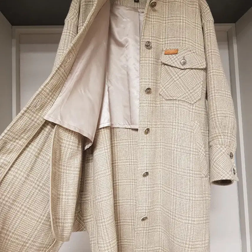 [BUNJANG] Thursday Island Oversized Checkered Outerwear / 썰스데이아일랜드 오버핏 체크아우터