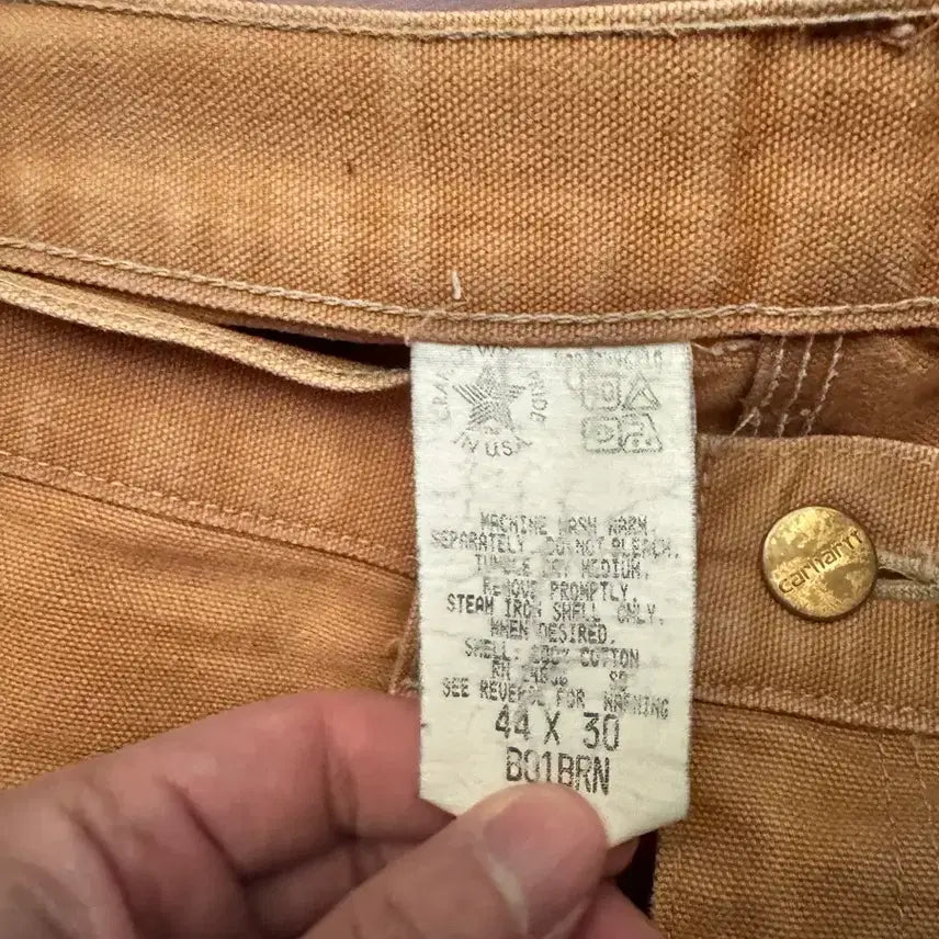 [BUNJANG] Carhartt B01 Double Knee Work Pants / [42X30] 90s 칼하트 B01 더블니 (Windmill Tag)