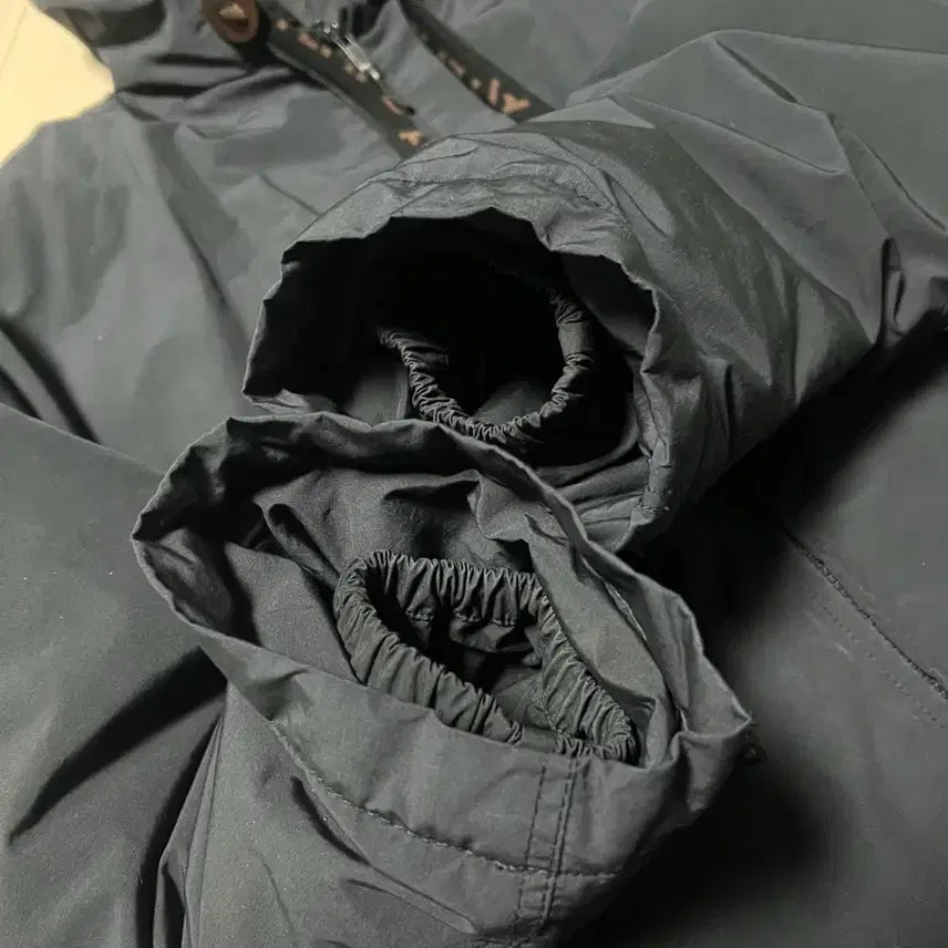 [BUNJANG] TIME Goose Down Long Padded Coat / 한섬 타임 TIME 125만 백 프린팅 구스다운 점퍼 롱패딩 거위털 코트