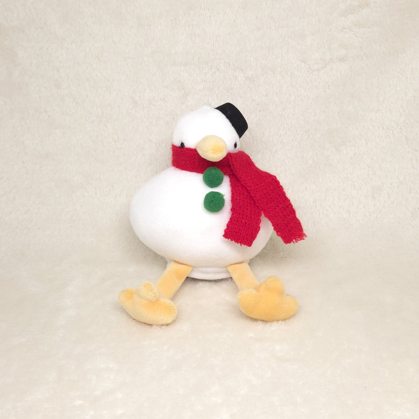 [BUNJANG] Winter Snowman Kiwi Bird Keyring Doll / (새상품/정품) 겨울 눈사람 키위새 키링 인형 가방고리 우정키링 8cm