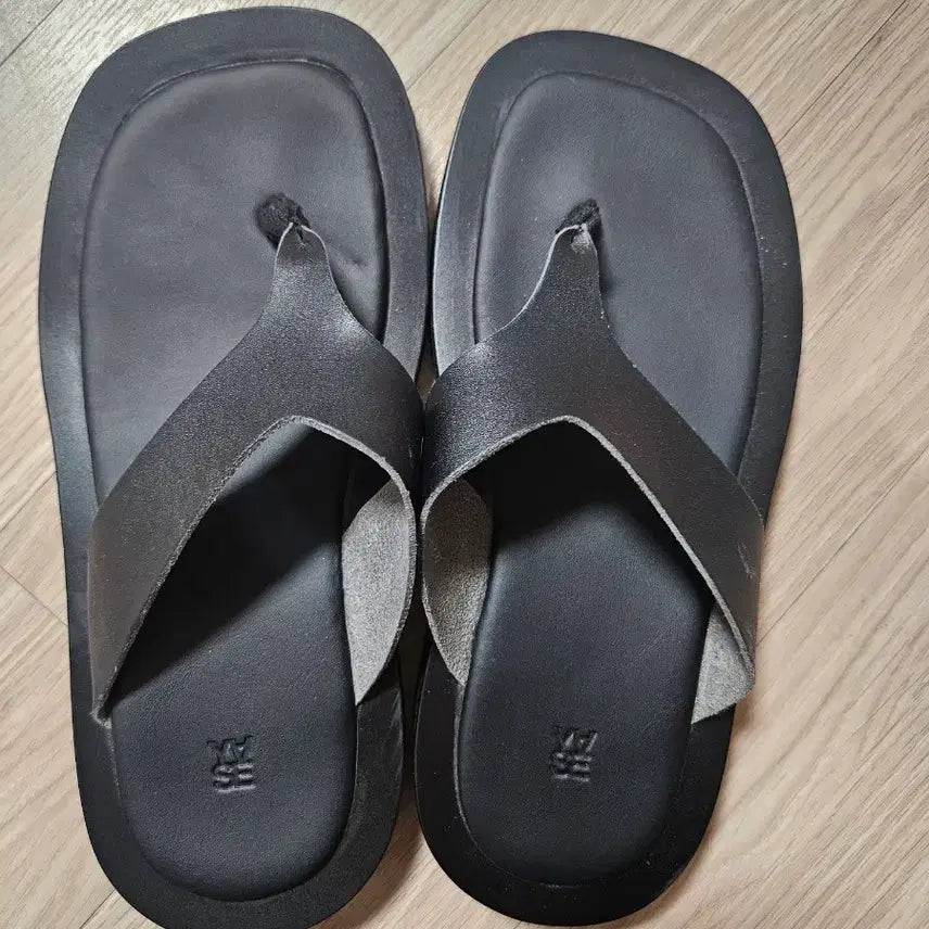 [BUNJANG] Yase Sunset Square Slide Leather Sandals / 야세 선셋 스퀘어 슬라이드 레더 240사이즈