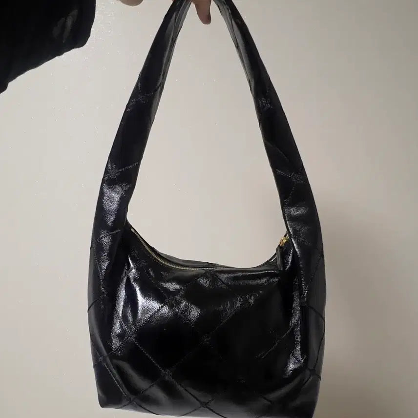 [BUNJANG] Hanssem Time Calfskin Shoulder Bag / (time) 한섬 타임 소가죽 숄더백