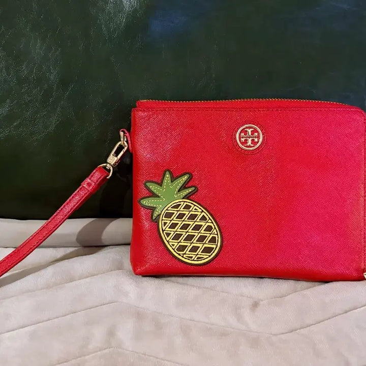 [BUNJANG] Tory Burch Red Mini Pouch Wallet / 토리버치 빨간색 지갑(미니파우치 겸)